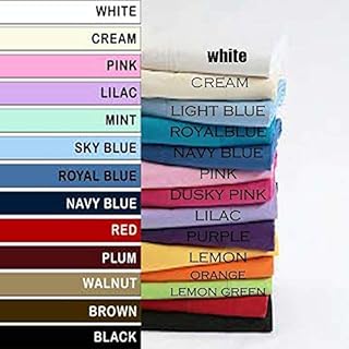 Crazypriceuk PAIR OF PILLOWCASES PILLOW CASES SET 65X65CM (26"X26") (Maroon)