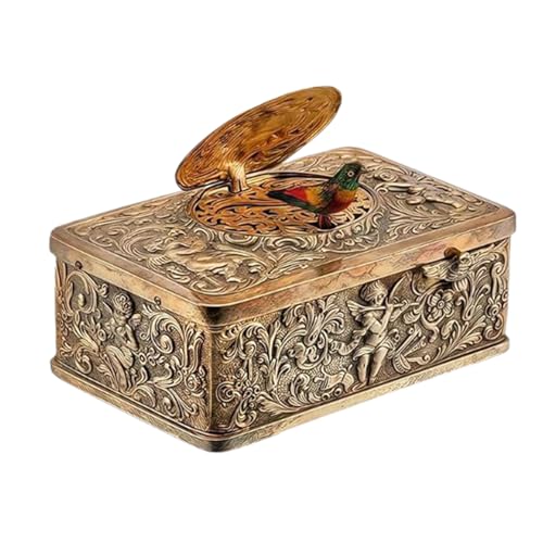 Handcrafted Automaton Singing Bird Music Box