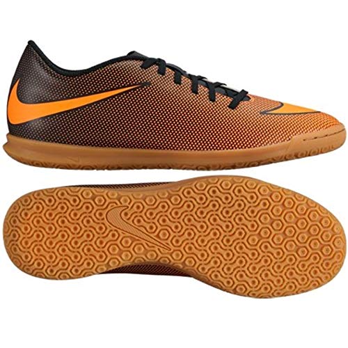NIKE BRAVATA II IC PRETO/LARANJA