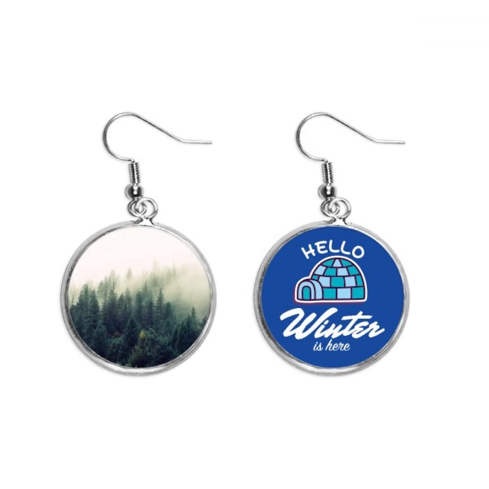 Pendientes de bosque con niebla para tus looks de invierno 5