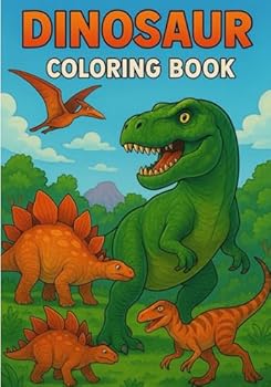 Paperback Dinosaur Coloring Book