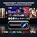 Official Google TV Smart Beamer 4k, HAPPRUN 25000L Full HD Beamer Heimkino mit Dolby Audio, Wi-Fi & Bluetooth, Integrierte Streaming-Apps, 300" Projektor Kompatibel mit Spielkonsolen und Handy