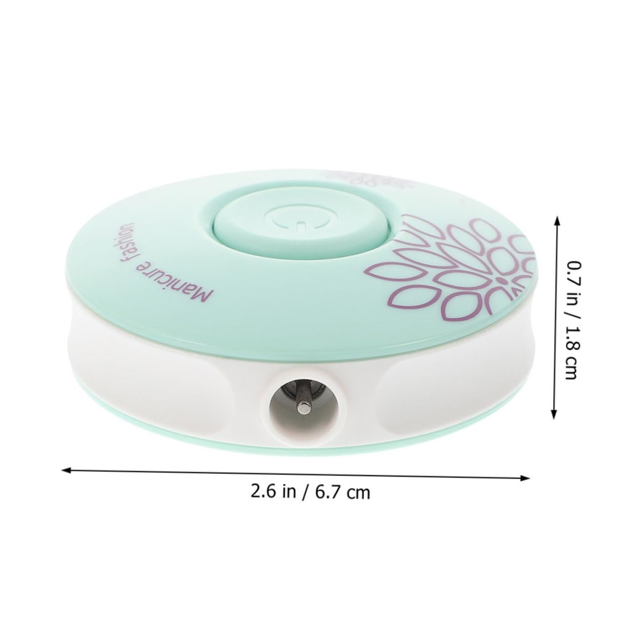 UPKOCH 4sets Trimmer Elettrico Per Unghie Con Testine Di Finitura Strumento Di Manicure Sicuro Per Adulti Per Shower e Compleanni