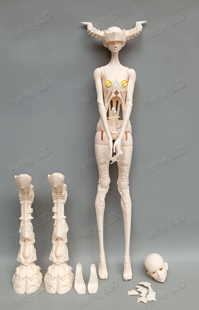 1/3 Resin bjd Art Ԁolls Mechanical bird beautiful fashion bjd Ԁolls (V normal Face make up)