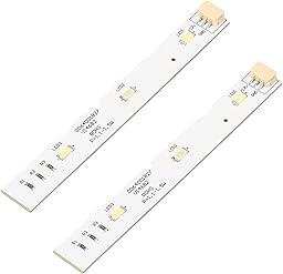 2 PCS Bande LED pour réfrigérateur 0064001827 Pièce de rechange Bande lumineuse LED pour Haier Barre lumineuse BCD-575WDBI Pièces de réfrigérateur de porte avant