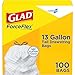Glad Tall Kitchen Drawstring Trash Bags - 13 Gallon - 100 Count (78374)