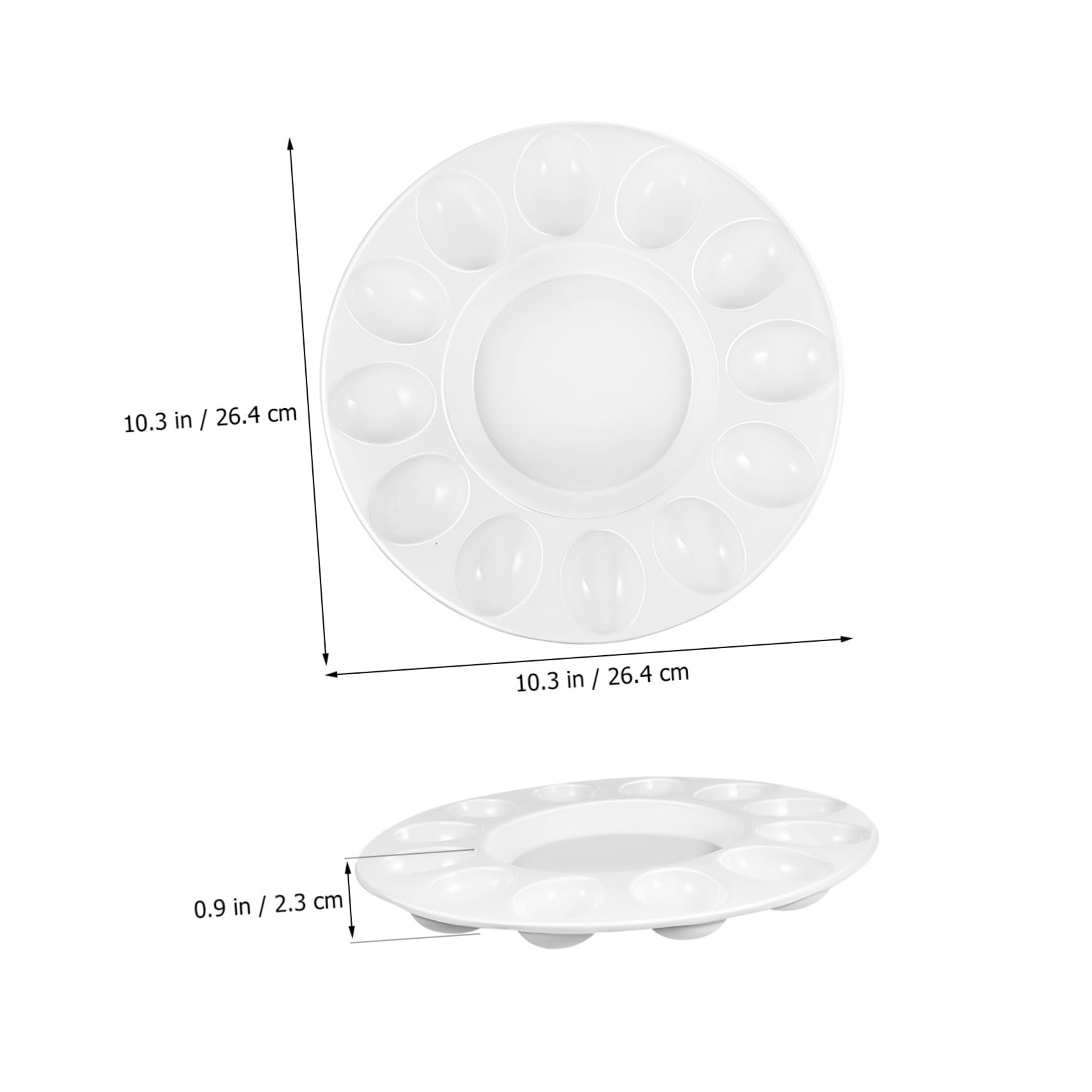 Alipis Easter Egg Tray Easter Deviled Egg Platter Deviled Eggs Platter Egg Plates Devilled Eggs Holder Egg Holder Countertop Deviled Egg Trays for Party Deviled Eggs Container Ceramics