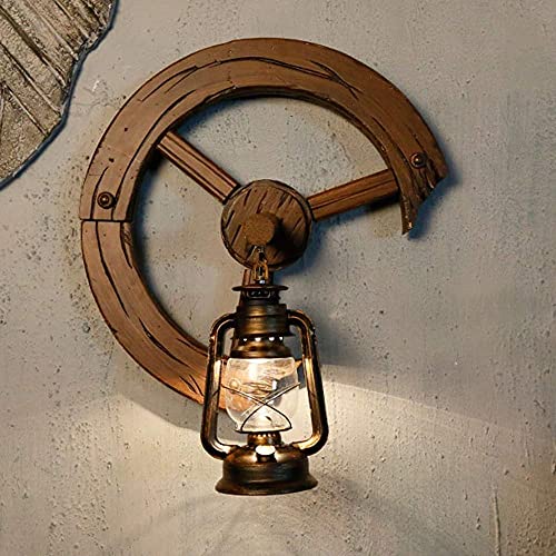 GLXLSBZ Bar Wall Lamp Antique Horse Lamp Retro Creative Villa Wheel Lamp Cafe Tea House Decorative Wall Lamp Wall Lamp Bracket Light (Home Lighting) steampunk buy now online GLXLSBZ Bar Wall Lamp Antique Horse Lamp Retro Creative Villa Wheel Lamp Cafe Tea House Decorative Wall Lamp Wall Lamp Bracket Light (Home Lighting) steampunk buy now online