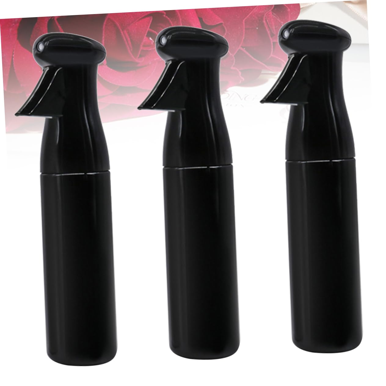 FOMIYES 3 Stück-pack Sprühflaschen aus Abs Kunststoff für Salon und Garten Handbetätigte Sprühflasche mit Großem Fassungsvermögen und Modernem Design in Schwarz