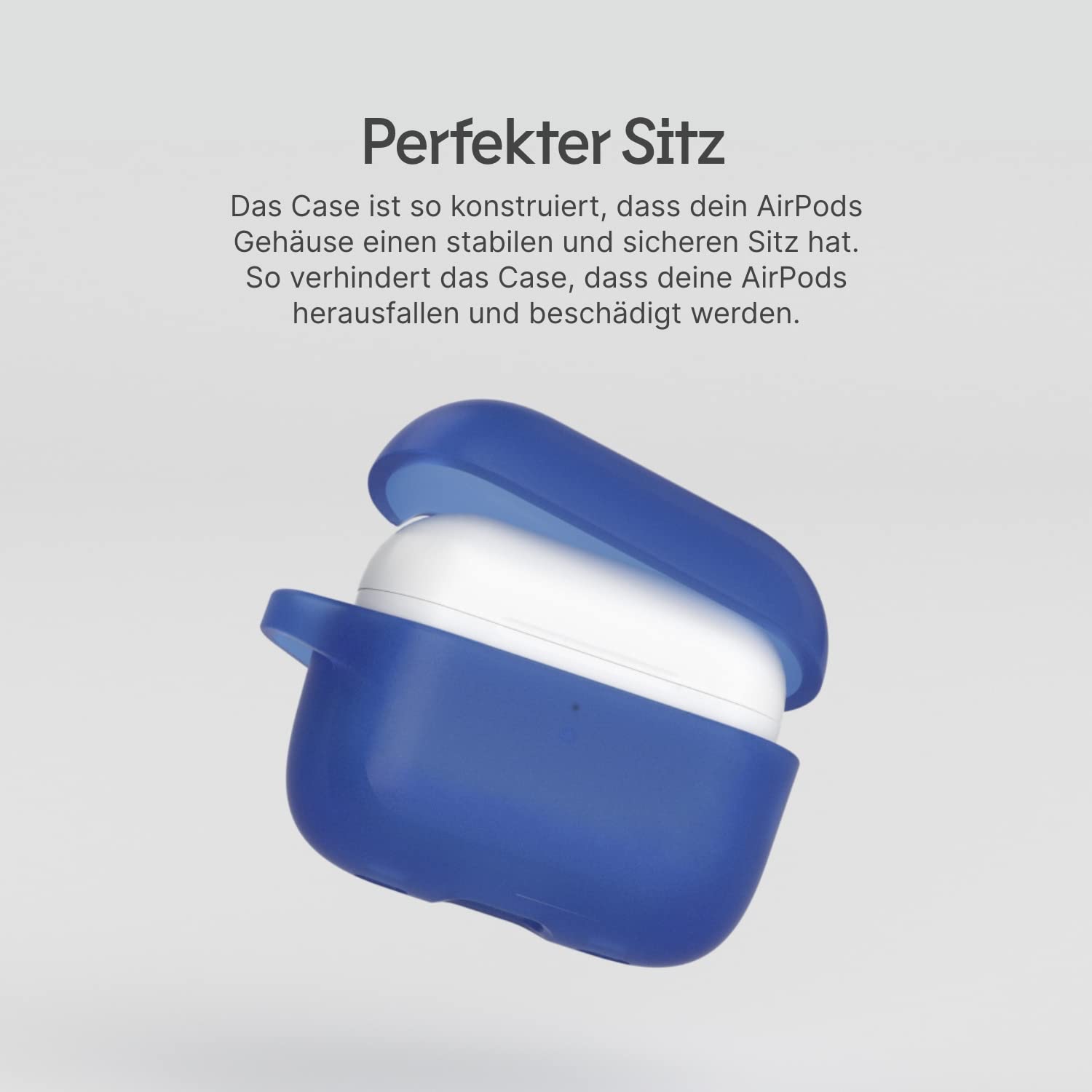 RhinoShield Kopfhörer-Hülle für AirPods Pro 2 - Kobaltblau