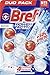 Bref Power Activ Cloro Cesta WC (2 unidades), limpia baño para un WC siempre limpio y fresco, limpiador de baños con fórmula antical que elimina la suciedad con la ayuda de blanqueantes clorados