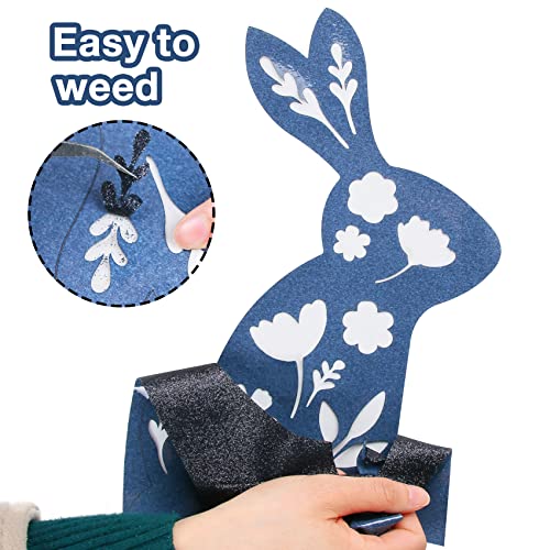 image for TORC Gold Glitter HTV Heat Transfer Vinyl Roll 12 inch x 5 ft Iron on 