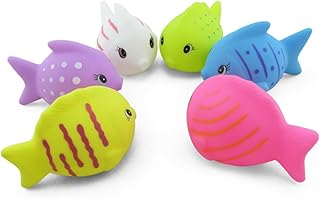 Toyvian 6 Peças Brinquedos De Banho Infantis Brinquedos Infantis Brinquedos De Animais Para Bebês Brinquedos De Banho Para Bebês Brinquedos Para A Hora Do Banho Brinquedos Flutuantes Bebê