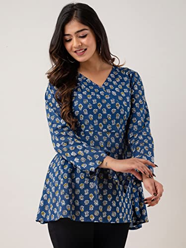 Image of feranoid Women Cotton Angrakha Kurti
