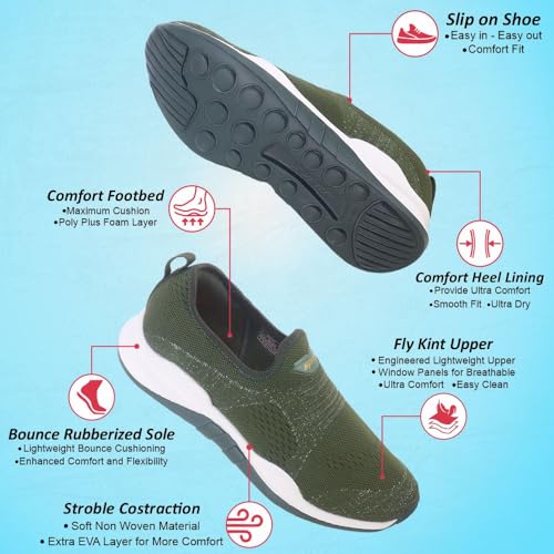 Image of SPARX Sports Shoe SM-946 Green for Men
