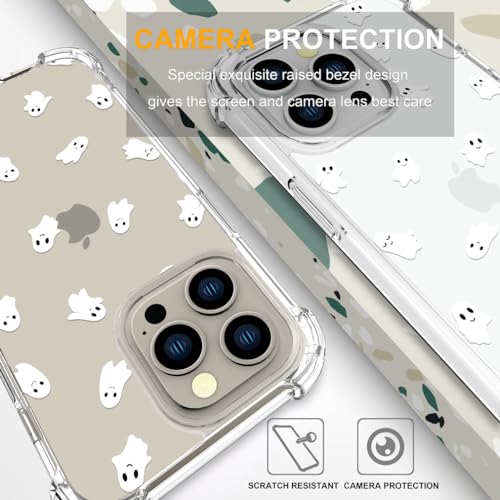 Coque iPhone 15 Pro Max motif fantômes pour look Halloween - 4