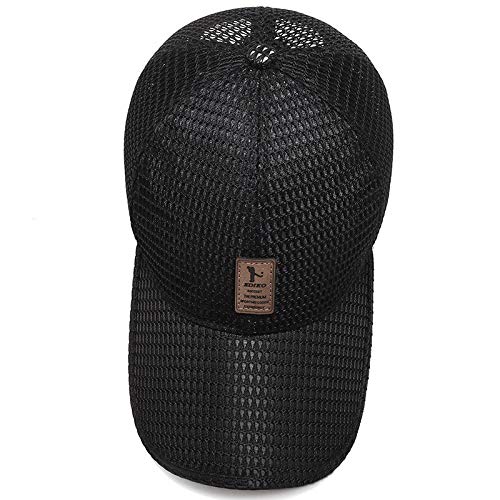 QWERU Bonés de beisebol modernos de verão para homens e mulheres bonés de sol para uso externo respi