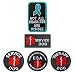 Antrix 5 Piece Service Dog Patches - Medic & ESA Patch Emblem Badges for Dog Pets Harness