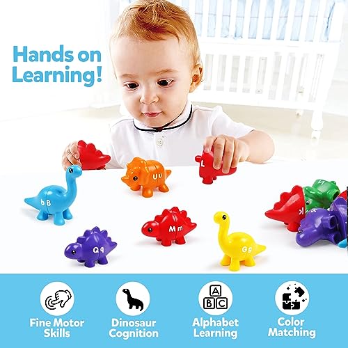 Image of TSYAN Matching Letters Counting Dinosaur Toys