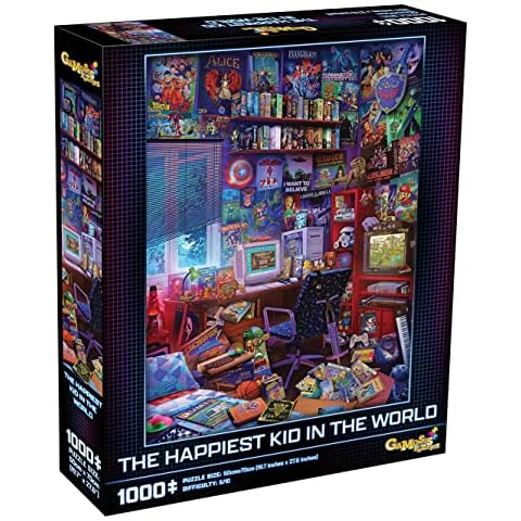 Mchezo 1000 Piece 90's Jigsaw Puzzle: The Happiest Kid in The World Cover