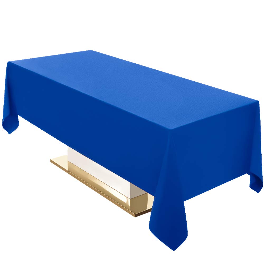 Black Tablecloth - 90x132 Inch for Rectangle Tables -23 Black Tablecloth - 90x132 Inch for Rectangle Tables -23