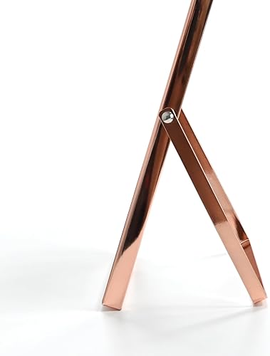 Miniatura 7 de Juego de 3 marcos de fotos flotantes de metal dorado con vidrio para escritorio y mesa verticalmente, 4 x 4 pulgadas, 4 x 6 pulgadas, 5 x 7 pulgadas