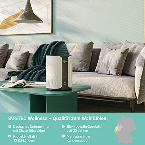 Suntec Wellness AirCare 1000 Luftreiniger mit Ionisator und HEPA Filter