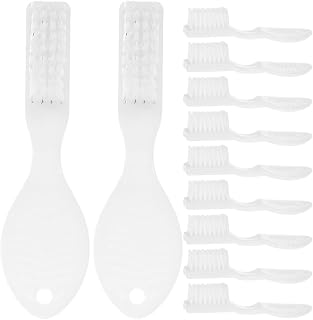 Beatifufu Short Handle Soft Bristle Toothbrush 24pcs Set for Detention Centers and Psychiatric Wards, Mini Plastic Manual Braces Brush for Inmates and Travel Use