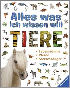 Hardcover Alles was ich wissen will: Tiere [German] Book