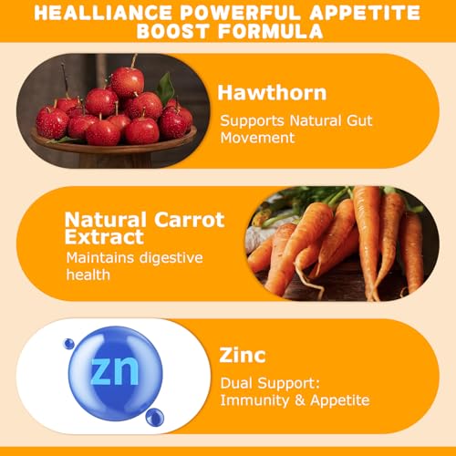 Healliance Natural Appetite Booster Gummies