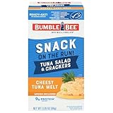Bumble Bee Snack On The Run Crackers Kit, Cheesy Tuna Melt, 3.35 Ounce
