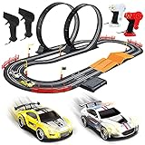 Kids Toy-Electric Powered Slot Car Race Track Set Boys Toys for 3 4 5 6 7 8-16 Years Old Boy Girl Best Gifts