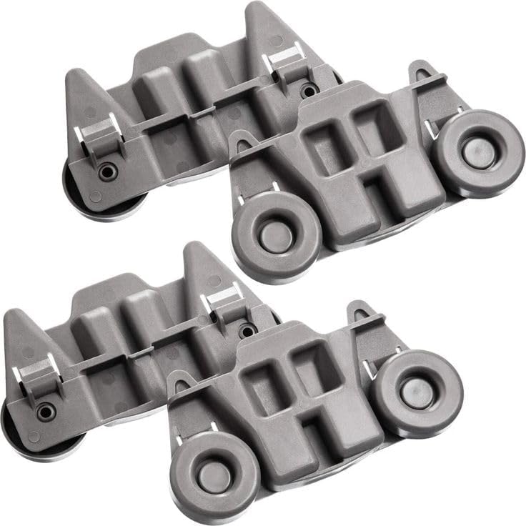 665.13402N411 665.13402N412 665.13402N413 Dishwasher Wheels Lower Dish Rack (4pc) for Kenmore 665.13403N410 665.13403N411 665.13403N412 665.13403N413 665.13409N410 Lower Dishrack Roller Wheel