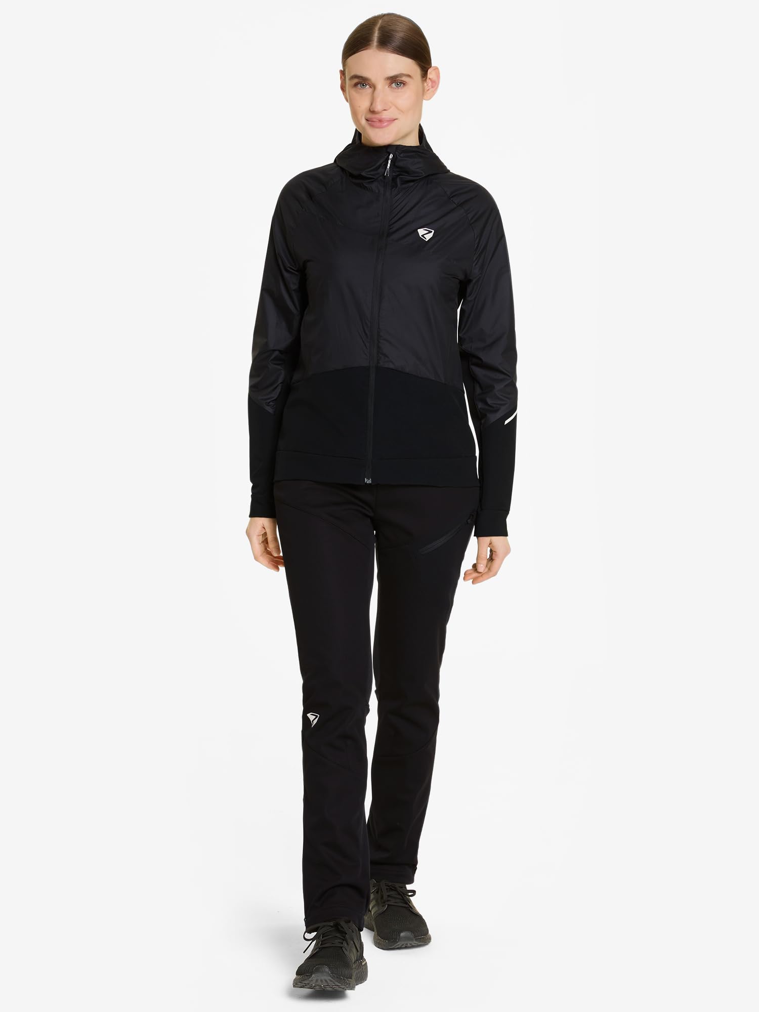 Ziener Nakima Giacca Softshell Ibrida Skitour, Traspirante, Antivento e Impermeabile Donna