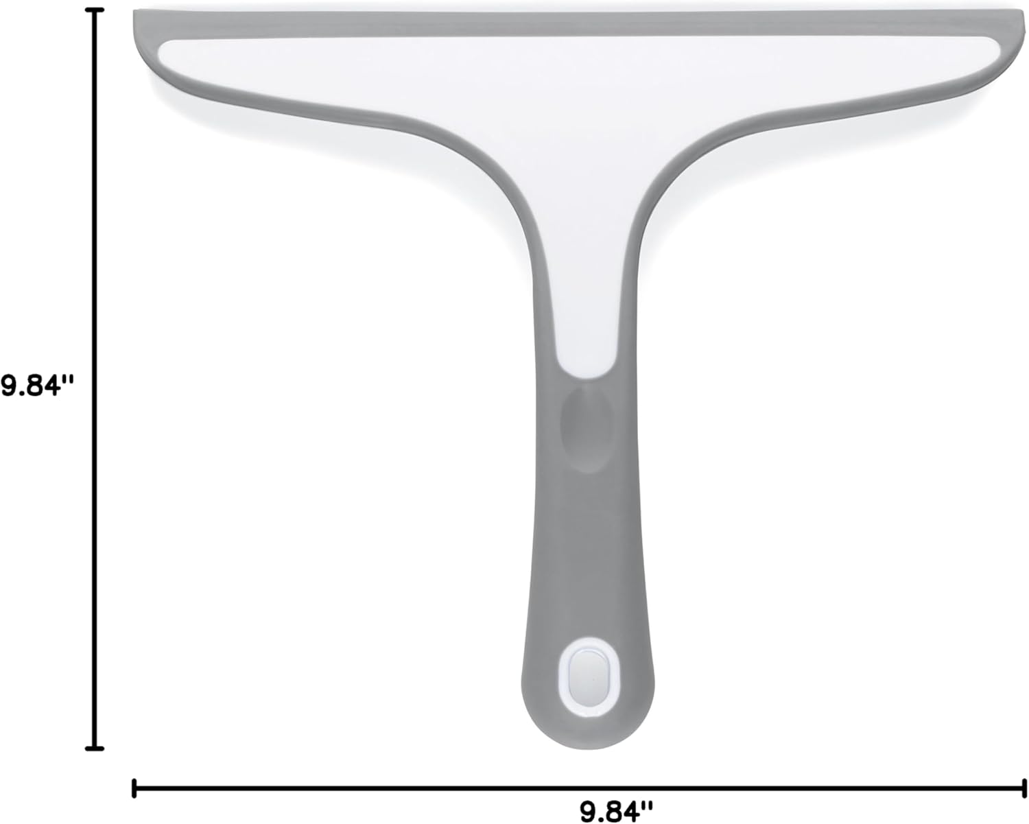 kela Tess Bathtub Scraper, Plastic, White, 25 x 22 x 4 cm