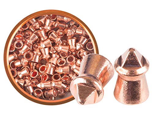 Gamo, Luxor Cu 632282154 Sharp Pyramid Hunting Pellets .22 Cal, Sharp, Pyramid-Shaped Tip to Cut and Shatter Your Target, Copper Layer for Enhanced Impact Energy. by Gamo - Used condition - US$10.66