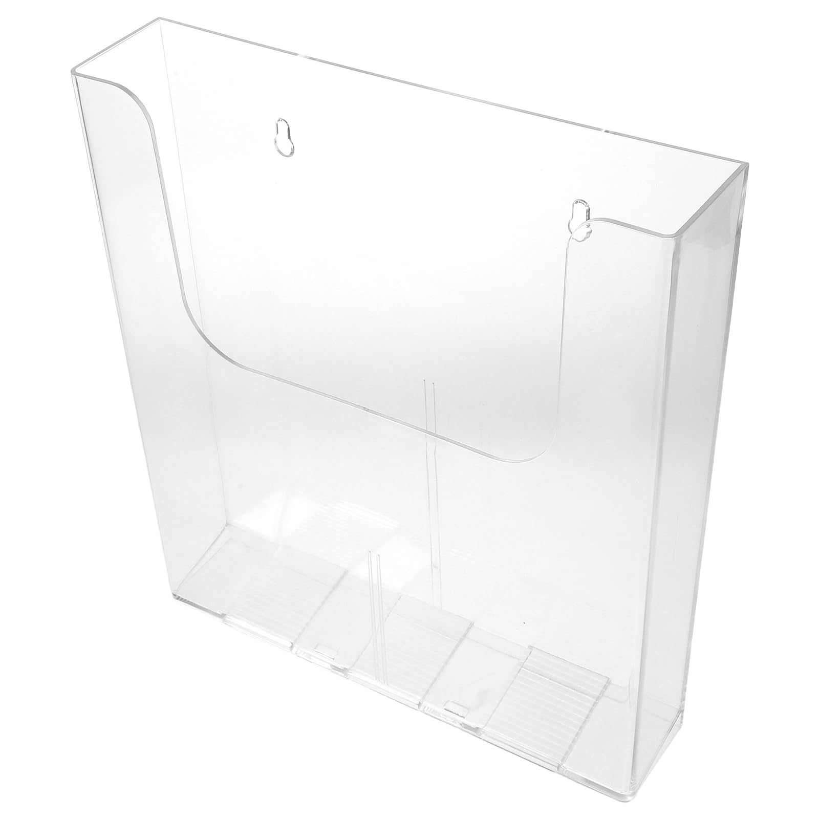 Organiseur mural transparent design minimaliste Jojofuny en acrylique pour dossier A4