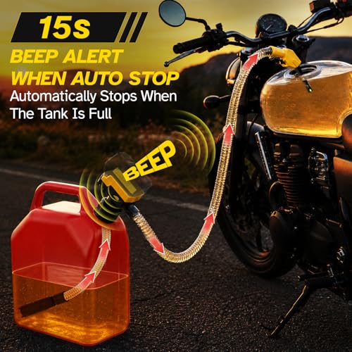 Cordless Portable Fuel Transfer Pump Auto Stop 5 GPM for Fast Refueling - Image 5