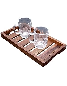Sheesham Wood Handmade & Handcrafted Wooden Serving Tray