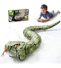 Amazon.com: Veeniix Amphibious Remote Control Rattlesnake Toy