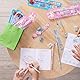 THE TWIDDLERS - 40 Kinder Schreibwaren-Sets, 20 Rosa & 20 Blau - Enthält zwei Bleistifte, Lineal, Anspitzer & Radiergummi - Multipack Perfekte Party-Taschenfüller für Kinder