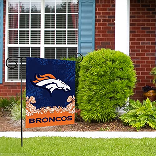 Image of Rico Industries NFL Standard /Primary 13 inch x 18 inch Double Sided Garden Flag - Great Gift for Men, Women, & Fans