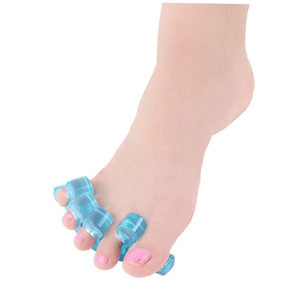 FOMIYES Men Women Toe Separators for Toe Spacers for Toe Separator Straightener Gel Toe Separator for Sports Activities