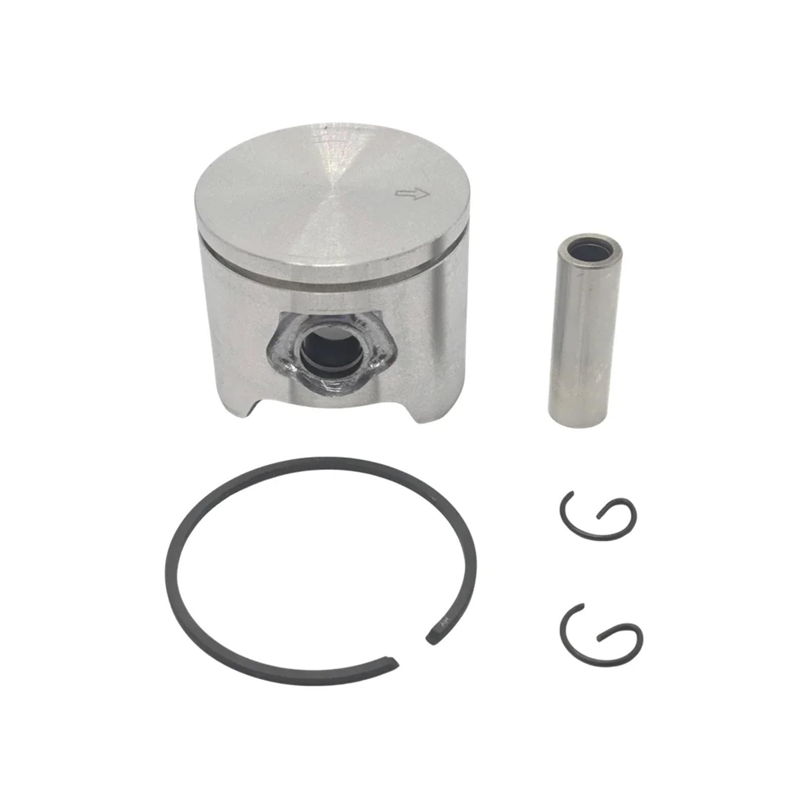 Kit de pistón de Cilindro Nikasi de 44mm for Husqvan 340 345 346 346XP 350 351 353 Junta de colector de admisión Bearin Piezas de Motor Chainsa