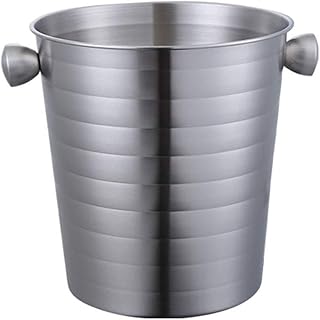 HZFH Łyżka Z Lodem Zagęszczona Ze Stali Nierdzewnej Cube Zbiornik Z Przenośnym Uchwytem Lodowatymi Chłodnikami, Imprez Szampańskich