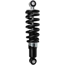 250mm 9.84" Black Rear Shock Absorber Suspension Sensa Trac Load 1200LBS, 10mm Spring Rear Dirt Bike Shock, for Pit Bike Off-Road Motorcycle Ebike Scooter Trail ATV Quad Buggy Motocross