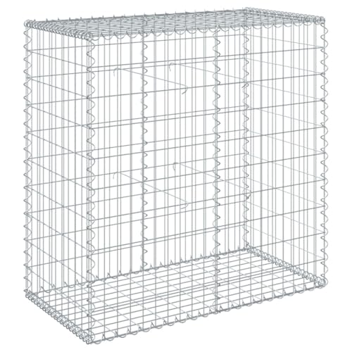 Gavión de hierro galvanizado de 100x50x100 cm para muros de jardín 5
