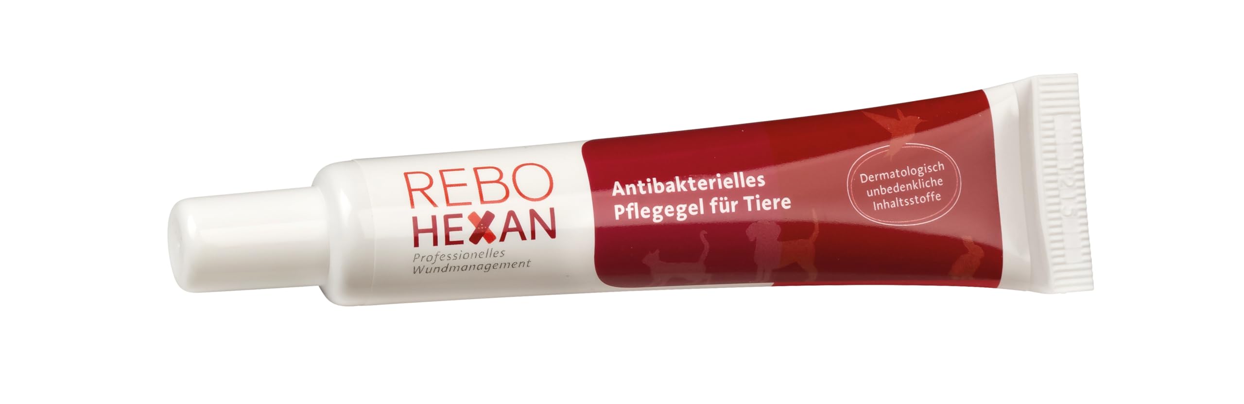 ReboHexan Gel 20 ml für Haustiere: Antibakterielle Wundpflege, Pflegt und reinigt die Haut und unterstützt eine hygienische Umgebung, Hautfreundlich, Einfach anzuwenden