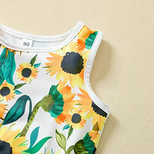 hahuha Conjunto de 2 peças para crianças de 2 a 7 anos, ❄Amarelo, 2-3 Anos