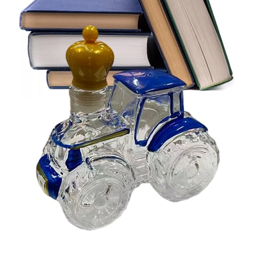 Evember Decantador De Whisky,Contenedor De Almacenamiento Divertido De Vidrio,Botella Decantadora De Para Whisky Decorativa - Para Bourbon Tequila Brandy Wine Decoración Del Hogar Bar Oficina